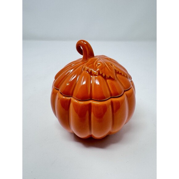 Bath & Body Works Sweet Cinnamon Pumpkin Candle NEW 2oz Halloween Fall October - Picture 2 of 10